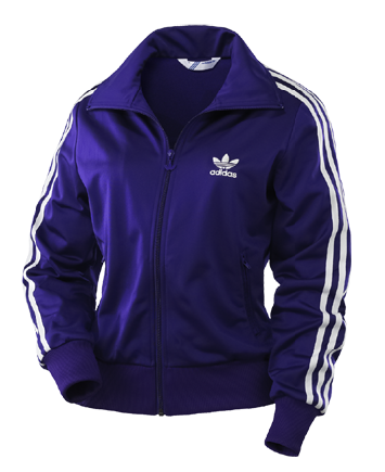 Adidas firebird discount track top purple